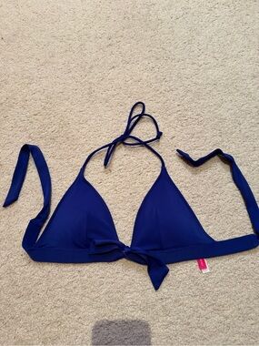 Victoria’s Secret Navy Triangle Bikini Top